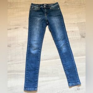 Girls 7 For All Mankind Ankle Cropped Skinny Jeans